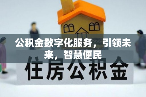 印台公积金数字化服务，引领未来，智慧便民