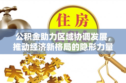 印台公积金助力区域协调发展，推动经济新格局的隐形力量