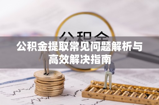 印台公积金提取常见问题解析与高效解决指南