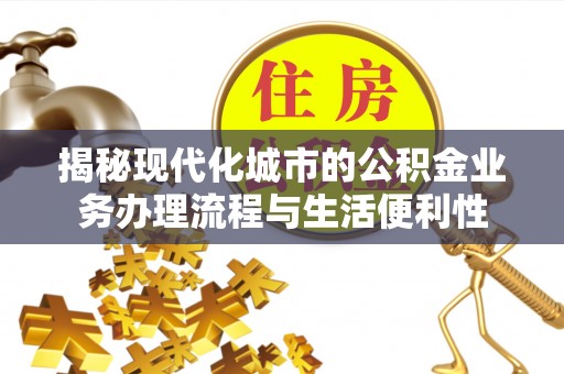 印台揭秘现代化城市的公积金业务办理流程与生活便利性