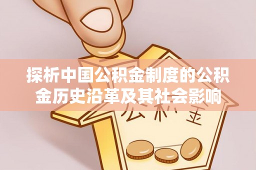 印台探析中国公积金制度的公积金历史沿革及其社会影响