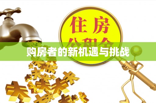 印台购房者的新机遇与挑战