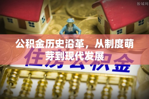 印台公积金历史沿革，从制度萌芽到现代发展