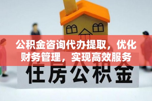 印台公积金咨询代办提取，优化财务管理，实现高效服务