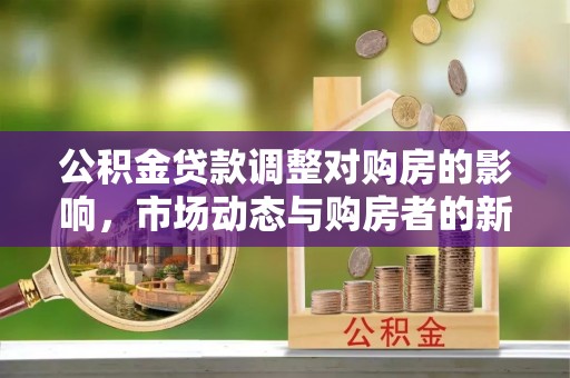 印台公积金贷款调整对购房的影响，市场动态与购房者的新选择