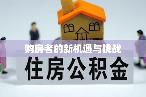 印台购房者的新机遇与挑战