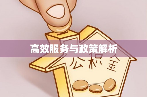 印台高效服务与政策解析