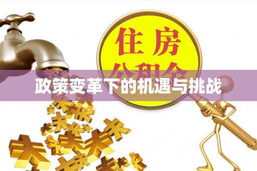 印台政策变革下的机遇与挑战