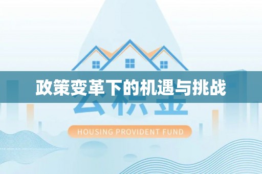 印台政策变革下的机遇与挑战