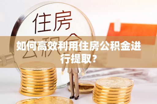 印台如何高效利用住房公积金进行提取？