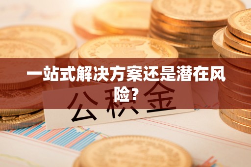 印台一站式解决方案还是潜在风险？